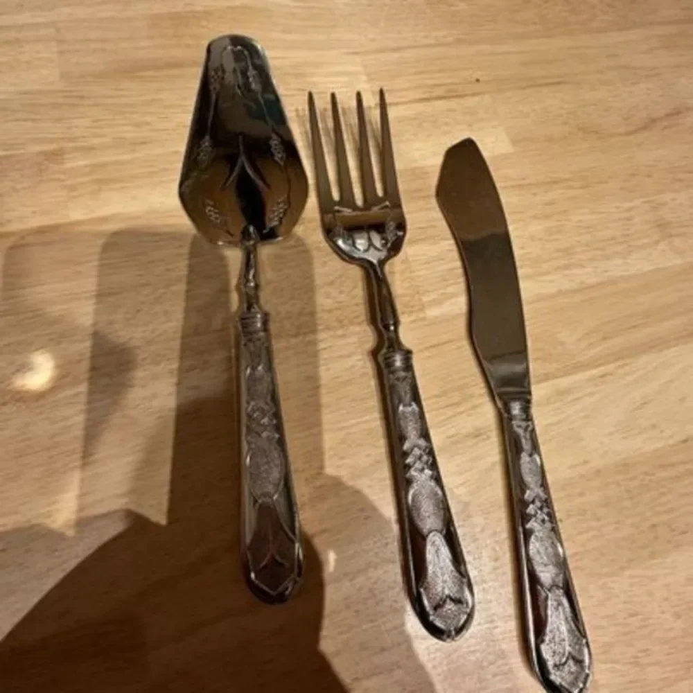 Beautifull‎ Vintage Set of 3 in Silver